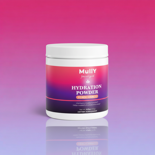 Hydration Powder with gradient background